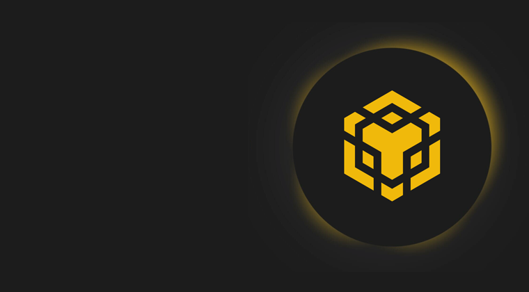 BNB Chain BEP-20 network logo background